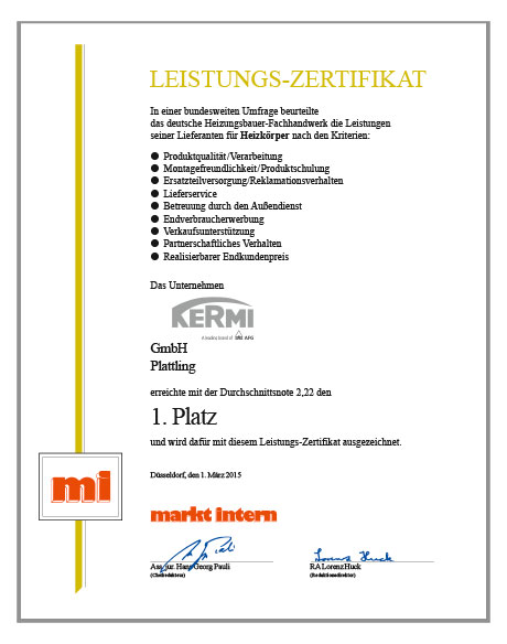 setrificat kermi